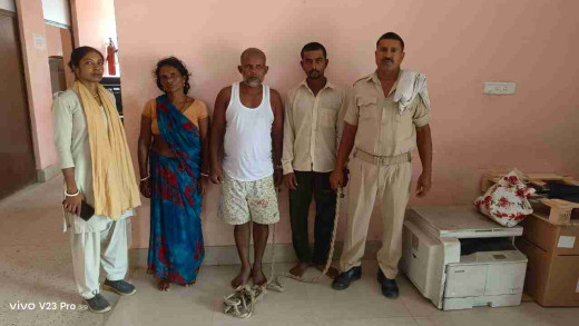 9 लीटर महुआ शराब के साथ महिला समेत दो तस्कर गिरफ्तार