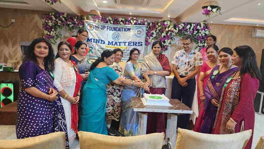 गो अप फाउंडेशन की वर्षगांठ पर मानसिक स्वास्थ्य और सकारात्मक जीवनशैली पर हुई चर्चा