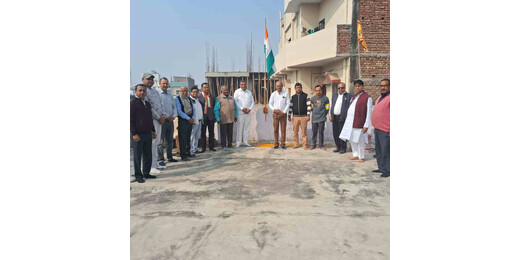 भव्य ध्वजारोहन के साथ श्री बाल हनुमान मंडल में मनाया गया 77वां गणतंत्र दिवस