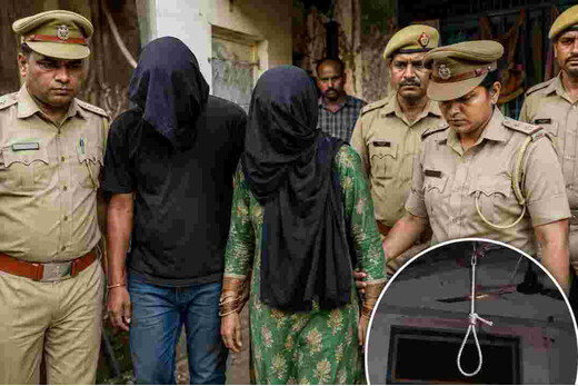आत्महत्या का रूप देने की कोशिश नाकाम, बेटी की हत्या के आरोप में माता-पिता हिरासत में