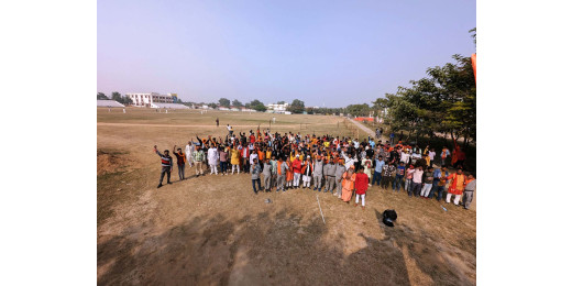 शौर्य दिवस पर विहिप बजरंग दल का पथ संचलन, हिंदू समाज में किया एकता का आह्वान