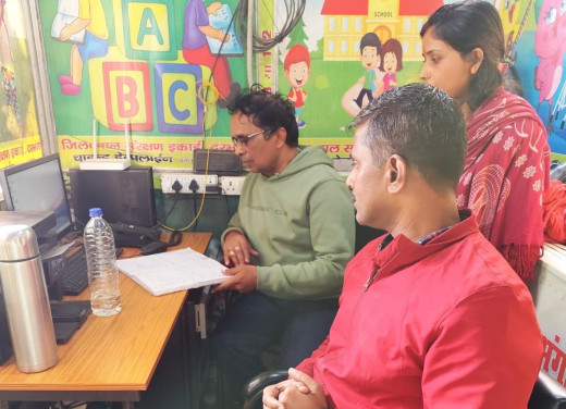 चाइल्ड हेल्प डेस्क का किया गया औचक निरीक्षण, पाई गईं अनियमितताएं 