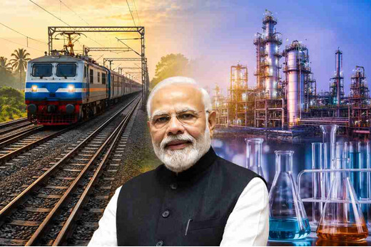 मोदी कैबिनेट के 4,294 करोड़ के दो बड़े फैसले, नई रेल लाइन और तीन केमिकल पार्कों को मंजूरी