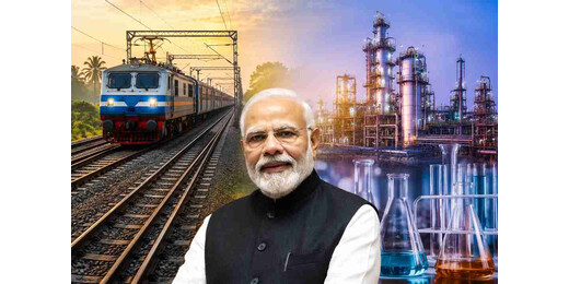 मोदी कैबिनेट के 4,294 करोड़ के दो बड़े फैसले, नई रेल लाइन और तीन केमिकल पार्कों को मंजूरी