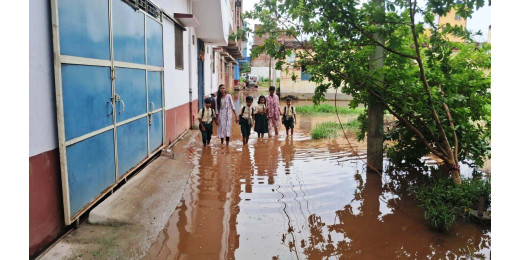 जलजमाव से लोग परेशान, समस्या का नहीं हो रहा समाधान