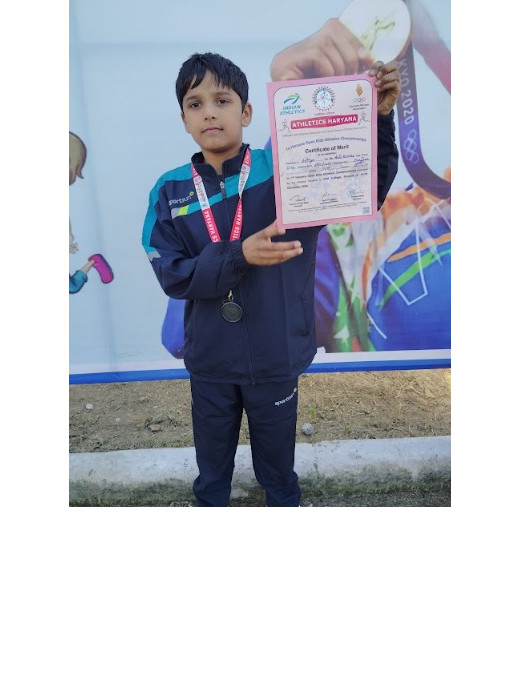 हरियाणा ओपन किड्स एथलेटिक्स चैंपियनशिप में झज्जर के बच्चों ने जीते 4 पदक