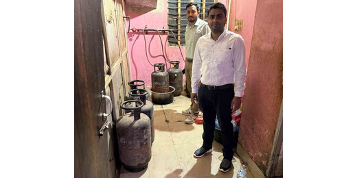 लखीसराय में गैस को लेकर अफवाहों से बचने की अपील, पर्याप्त स्टॉक का दावा