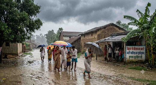 बिहार में फिर बदलेगा मौसम, कई जिलों में भारी बारिश का अलर्ट
