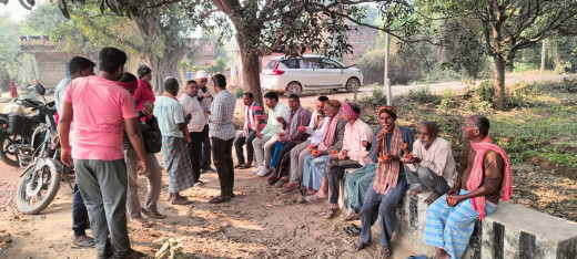 किसान दिवस पर दिधरी में बैठक, सड़क निर्माण की उठी मांग