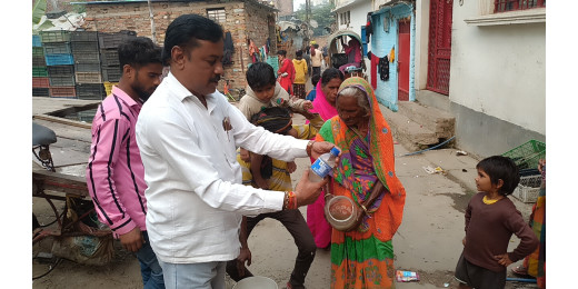 वार्ड नं 3 में सही तरीके से जलापूर्ति नहीं होने से पूर्व महापौर सुरेश कुमार ने जताई नाराजगी