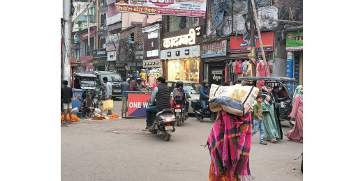 कल्याणी से हरिसभा चौक तक वन वे के बावजूद ट्रैफिक नियमों की अनदेखी
