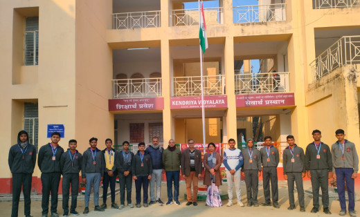 केंद्रीय विद्यालय झपहाँ का स्पोर्ट्स फेस्टिवल 2024 में रहा शानदार प्रदर्शन