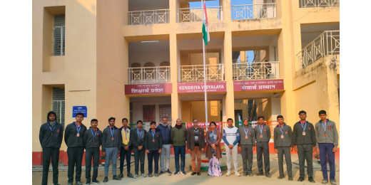 केंद्रीय विद्यालय झपहाँ का स्पोर्ट्स फेस्टिवल 2024 में रहा शानदार प्रदर्शन