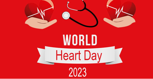 विश्व हृदय दिवस पर रोटरियनों का पैदल मार्च