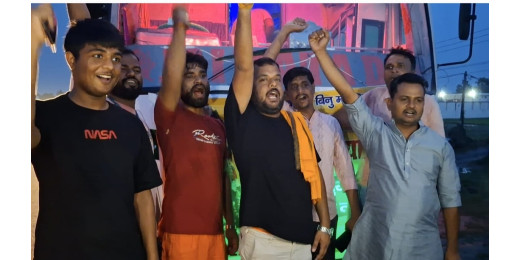 मुजफ्फरपुर से अयोध्या तक श्री राम लला मुफ्त दर्शन यात्रा का शुभारंभ