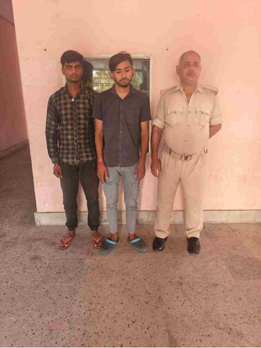अवैध शराब की बिक्री मामले में दो आरोपी गिरफ्तार