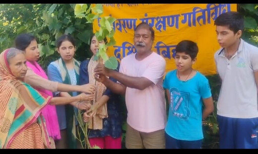 कारगिल विजय दिवस पर पीपल का पौधारोपण, पर्यावरण संरक्षण का दिया संदेश