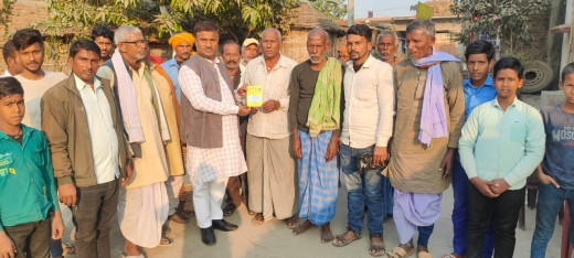 संकल्प सभा की तैयारी जोरों पर, गांव गांव दिया निमंत्रण 