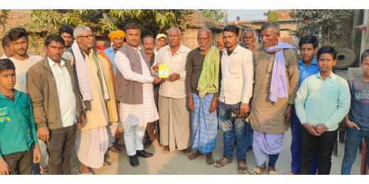 संकल्प सभा की तैयारी जोरों पर, गांव गांव दिया निमंत्रण