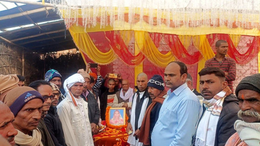 राष्ट्रीय नाई महासभा ने रहाटपुर में आयोजित की श्रद्धांजलि सभा