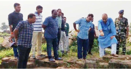 18 अक्टूबर को लाली पहाड़ी पर सांस्कृतिक कार्यक्रम को लेकर तैयारी