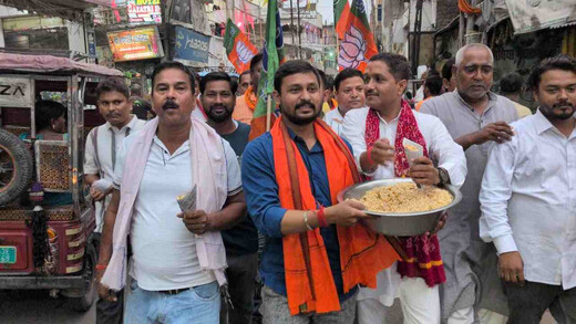 बंगाल में भगवा क्रांति : लखीसराय में भाजपा कार्यकर्ताओं ने निकाला भव्य विजय जुलूस
