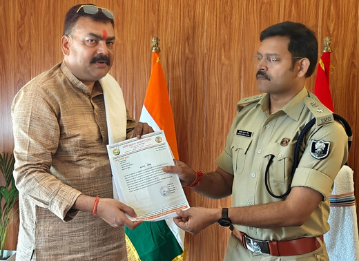 मुजफ्फरपुर में बनेगी 150 फीट गांधी प्रतिमा, आश्रम ने एसएसपी को दिया विशेष निमंत्रण
