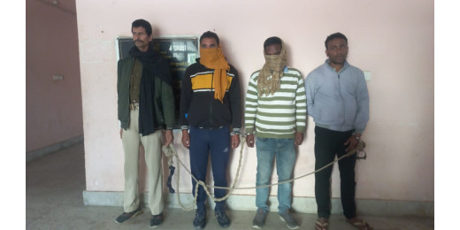 अवैध शराब के मामले में तीन आरोपी गिरफ्तार