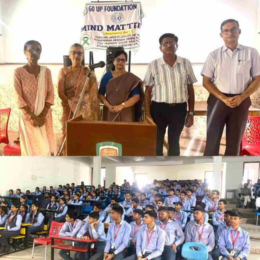 गो अप फाउंडेशन द्वारा बच्चों के लिए मानसिक स्वास्थ्य जागरूकता कार्यक्रम का आयोजन