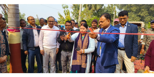 हलसी में हुआ कृषि यांत्रिकीकरण मेला का आयोजन, 34 लाख के कृषि यंत्रों का वितरण