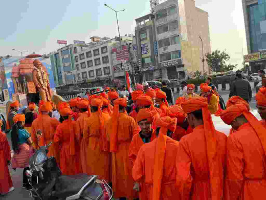 विवेकानंद संदेश यात्रा का जयपुर में हुआ भव्य स्वागत