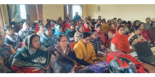 बेटी बचाओ बेटी पढ़ाओ योजना की 10वीं वर्षगांठ पर जागरूकता कार्यक्रम आयोजित