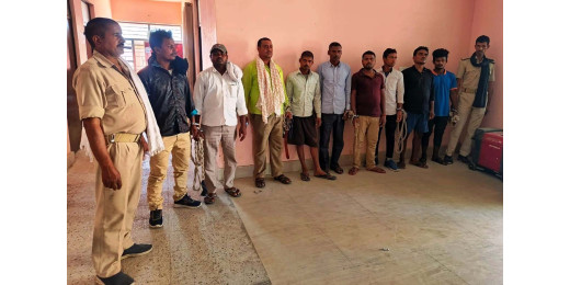 शराबबंदी के बावजूद नहीं थम रहे नशेड़ी, सात पकड़ाए