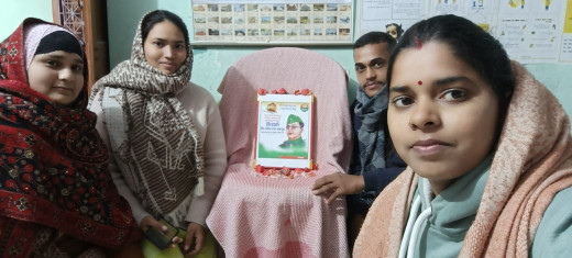 नेताजी की जयंती व बाल विवाह मुक्त भारत अभियान पर कार्यक्रम आयोजित