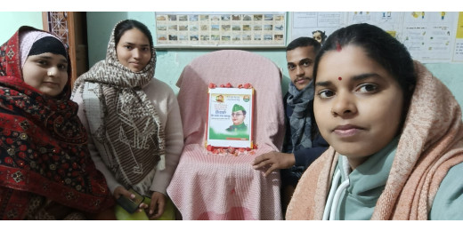 नेताजी की जयंती व बाल विवाह मुक्त भारत अभियान पर कार्यक्रम आयोजित