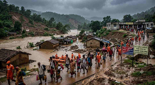 ओडिशा में भारी बारिश से बाढ़ और भूस्खलन का खतरा, 10 हजार लोग राहत केंद्रों में पहुंचाए गए