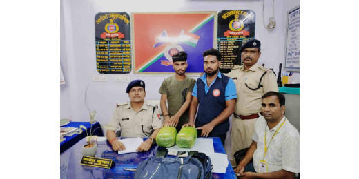 ऑपरेशन नॉरकोस के तहत 4.084 किलो गांजा बरामद, दो तस्कर गिरफ्तार