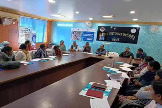 शहरी स्वास्थ्य कार्यक्रम की समीक्षात्मक बैठक, स्वास्थ्य सेवाओं में सुधार की दिशा में अहम चर्चा