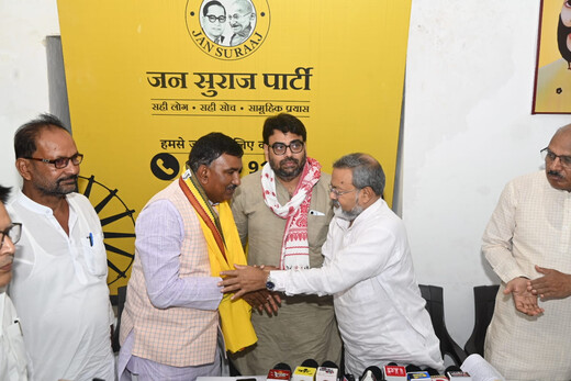 जन सुराज ने तिरहुत शिक्षक निर्वाचन क्षेत्र से श्याम नंदन यादव को बनाया प्रत्याशी