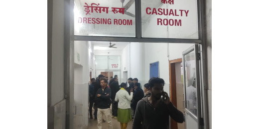 रेलवे के हटिया यांत्रिकी विभाग में फायर एक्सटिंग्सर फटने से 4 रेल कर्मी घायल