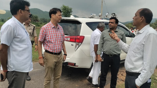 चानन में क्वारंटाइन स्टेशन के लिए भूमि का निरीक्षण, पशुधन विकास को मिलेगी नई रफ्तार