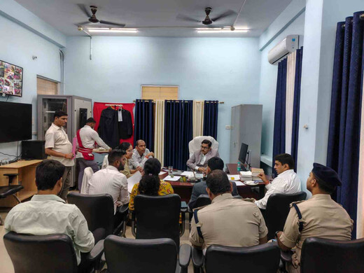 लखीसराय में राष्ट्रीय लोक अदालत की तैयारियों की समीक्षा, 13 बेंचों का गठन