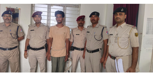 जीआरपी को बड़ी सफलता, 50 हजार रुपये के चोरी के सामान के साथ युवक गिरफ्तार