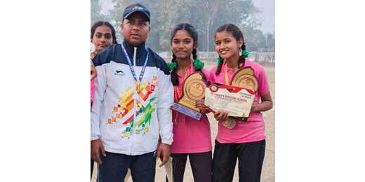 बिहार खो-खो टीम में संत मेरी इंग्लिश स्कूल की दो छात्राओं का चयन, जिलेवासियों में हर्ष 