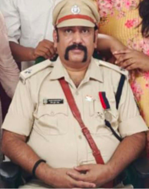 इंस्पेक्टर राजेश कुमार सिन्हा का ब्रेन हेमरेज से निधन