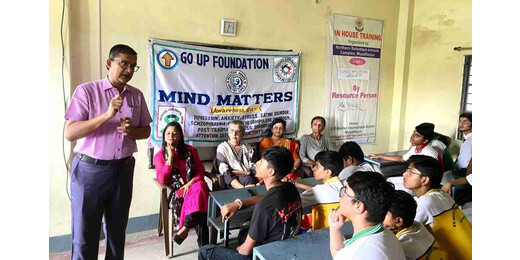 गो उप फाउंडेशन द्वारा मानसिक स्वास्थ्य पर बच्चों को मिली विशेष ट्रेनिंग