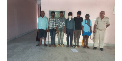 लखीसराय में शराबबंदी उल्लंघन पर कड़ी कार्यवाही, छह गिरफ्तार
