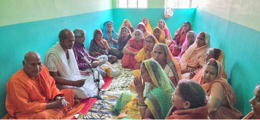 कार्तिक माह समापन पर महा सत्संग सह भंडारा, श्रीकांत बाबा ने दिया धर्म पालन का संदेश