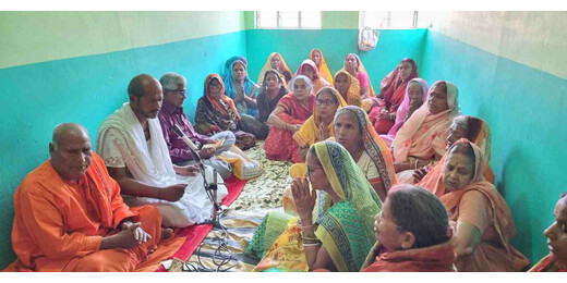 कार्तिक माह समापन पर महा सत्संग सह भंडारा, श्रीकांत बाबा ने दिया धर्म पालन का संदेश