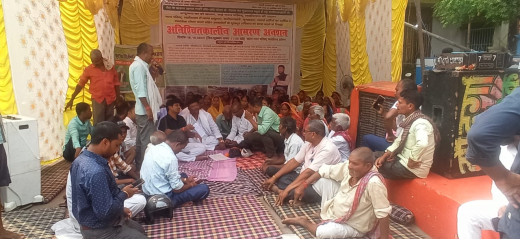 भ्रष्टाचार के विरोध में उपसभापति का आमरण अनशन शुरू